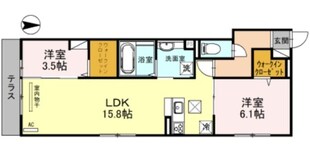 ローズコート西宮北口の物件間取画像